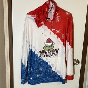 Festive Grinch Christmas Hoodie